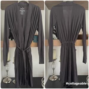 Tommy John Luxe Rib Robe in Phantom